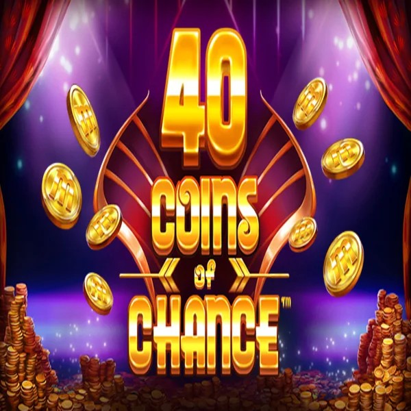 40 Coins of Chance slot logo by SYNOT Games at HappySlots Casino