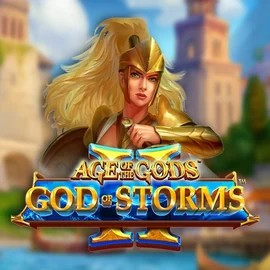 Try Age Of The Gods: God Of Storms 2 slot by Playtech on happyslotss.nl – logo image