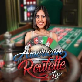 Official Live Casino logo: American Roulette (Evolution) by Evolution at HappySlots Casino