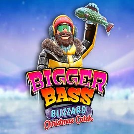 Bigger Bass Blizzard Christmas Catch logo by Pragmatic Play at HappySlots Casino