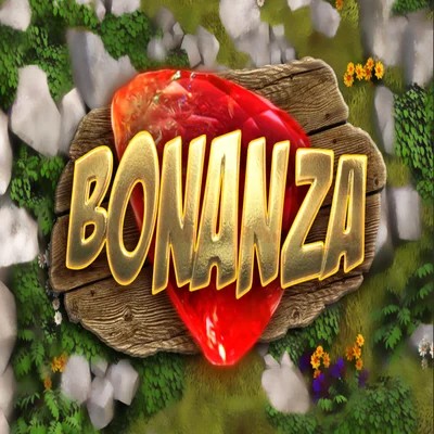 Bonanza slot logo by Big Time Gaming at HappySlots Casino