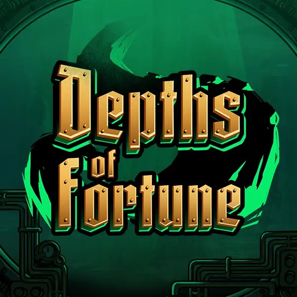 Depths of Fortune logo – Slots by AvatarUX Studios at HappySlots Casino