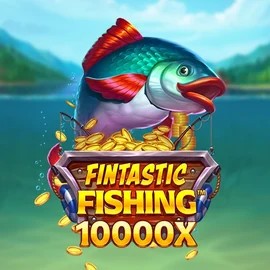 Fintastic Fishing logo by Foxium at HappySlots Casino