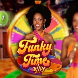 Funky Time slot visual from Evolution available on happyslotss.nl