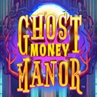 Slots logo of Ghost Money Manor from Gold Coin Studio at HappySlots Casino