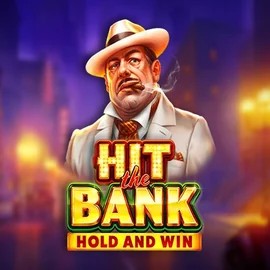 Official Slots logo: Hit The Bank Hold and Win by Playson at HappySlots Casino