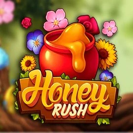 Honey Rush slot visual from Play'n GO available on happyslotss.nl