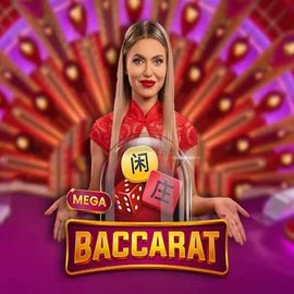 Enjoy Mega Baccarat by Pragmatic Play – logo hosted on happyslotss.nl