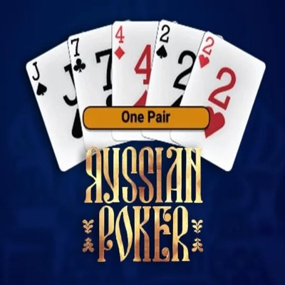 Play the Russian Poker slot by OneTouch Games on HappySlots Casino