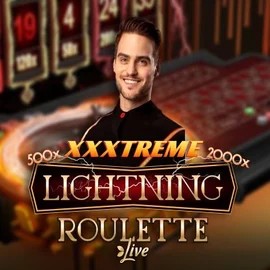 XXXtreme Lightning Roulette slot icon by Evolution, available at HappySlots Casino